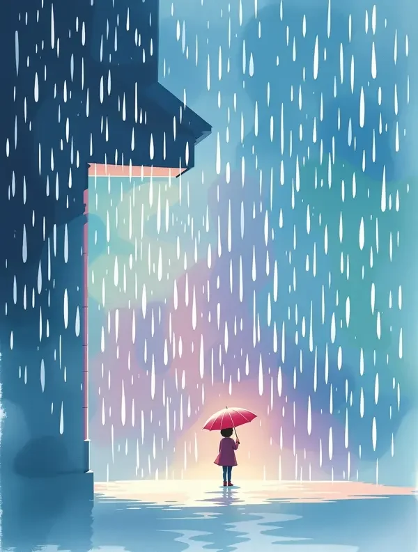 雨天的屋檐